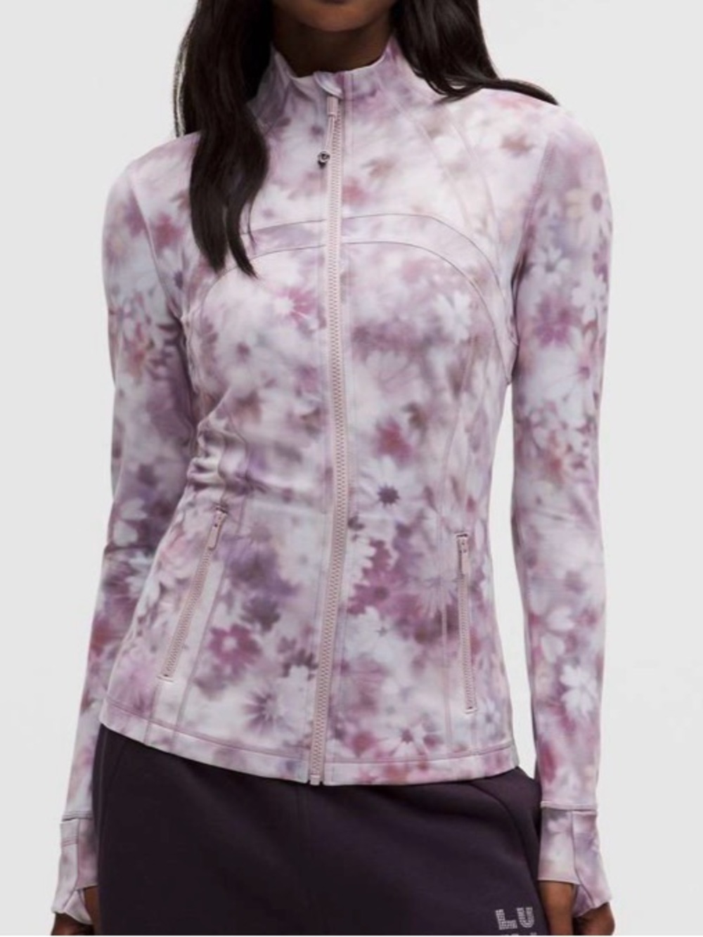Lululemon Define Jacket Nulu ~ 4 ~ Meadow Haze Pink Multi